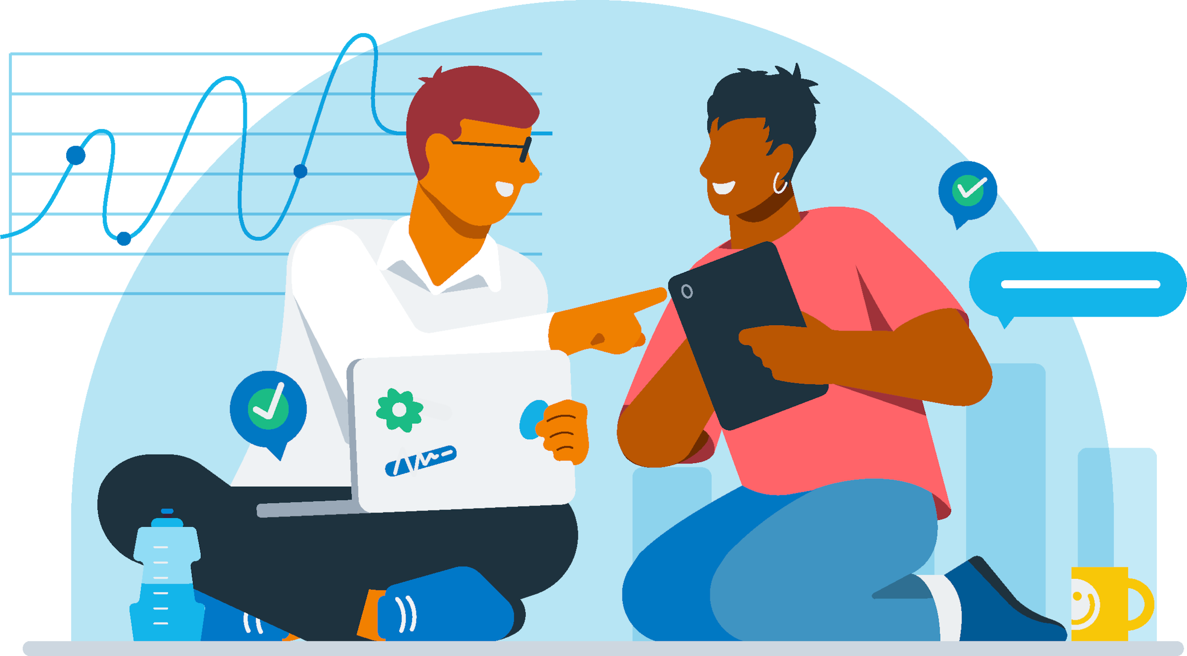 Business partners discuss what they’ve learnt from Xero’s company expense tracker and reports.
